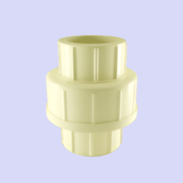 Finolex CPVC Union SDR-11 pipe fitting in standard sizes (20mm to 40mm), made from durable, heat-resistant CPVC. Designed for high-pressure hot and cold water plumbing systems with a threaded, reusable joint for easy connection and disconnection without cutting