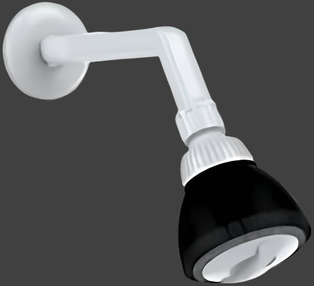 Deluxe adjustable shower head with chrome finish, multi-spray settings, and swivel design for personalized water flow.