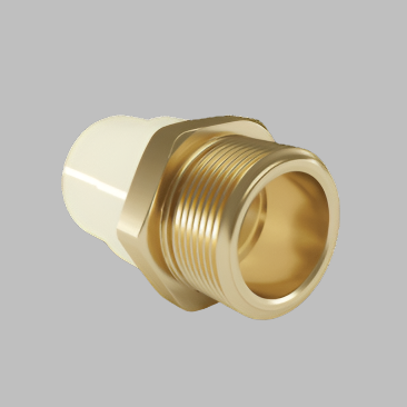 Finolex CPVC MTA with brass insert for plumbing systems
