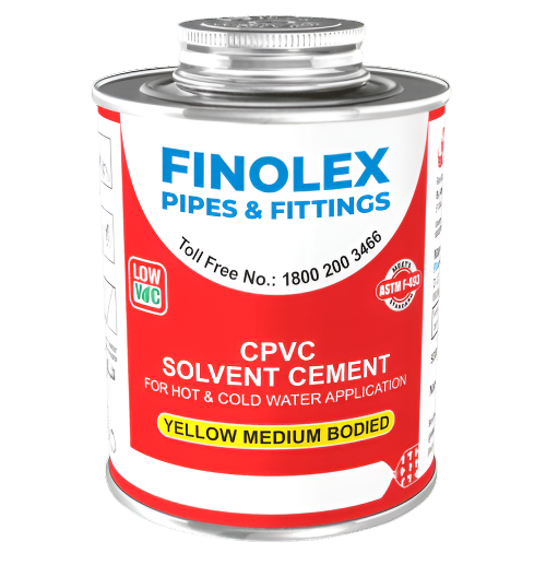 Finolex CPVC solvent cement for leak-proof pipe joints