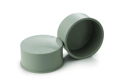 Prince Aquafit PVC End Cap – durable pipe fitting used to securely seal the end of a PVC pipe in plumbing and water supply systems.