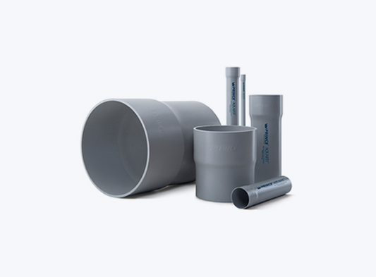 Prince Aquafit Prestige heavy-duty plumbing pipe, 4kg pressure rating, 6 meters length – durable PVC pipe for high-pressure water applications