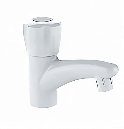 Single pillar tap with classic design for basin or sink use