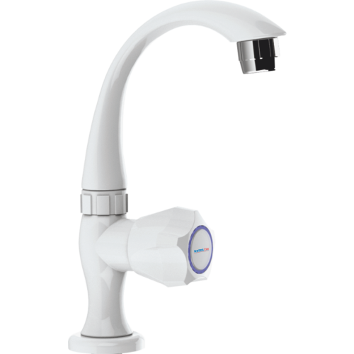 Durable brass washing machine tap with easy-turn handle and standard hose connector